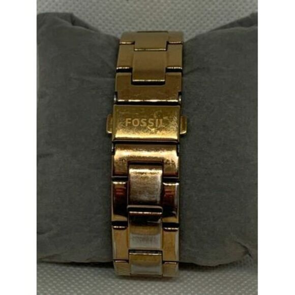 Fossil ES3590 Stella Women's Gold Stainless Steel Analog Dial Quartz Watch C877 - Picture 4 of 9